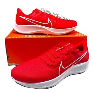 Nike Air Zoom Pegasus 38 TB Men's Size 14 Red White Black Running New CZ1893-600